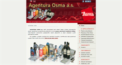 Desktop Screenshot of osma.cz