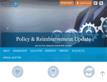 Tablet Screenshot of osma.org